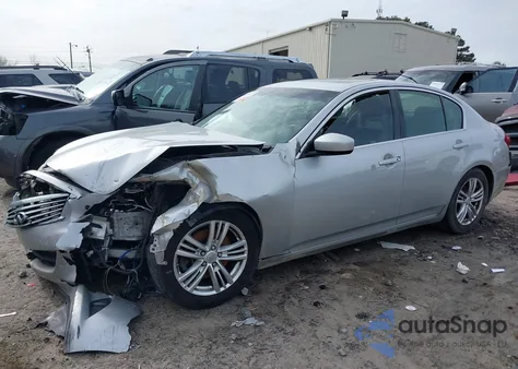 2012 Infiniti G37 Journey из США, поврежденный, VIN JN1CV6AP4CM936815